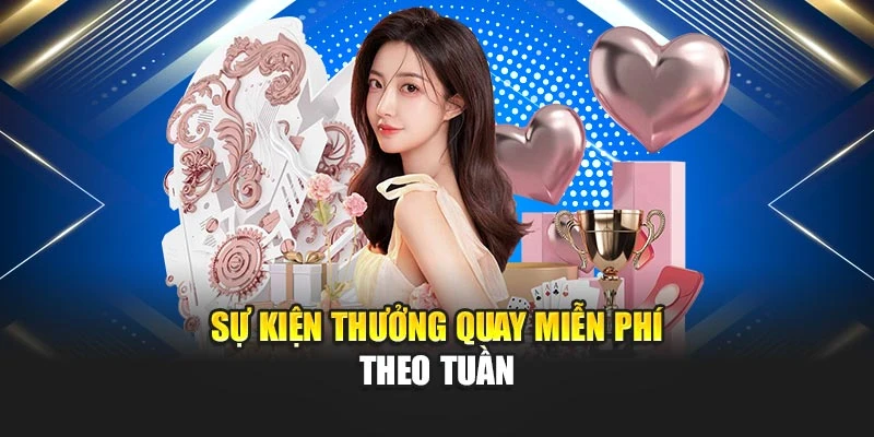 Sự kiện thưởng quay miễn phí theo tuần